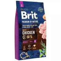 Brit Premium Dog Adult Small для взрослых собак мелких пород Курица, 1 кг