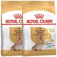 ROYAL CANIN YORKSHIRE TERRIER ADULT 8+ для пожилых собак йоркширский терьер старше 8 лет (1,5 + 1,5 кг)