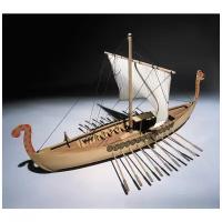 Сборная модель корабля Mantua драккар Viking Ship, Масштаб 1:40, MA780