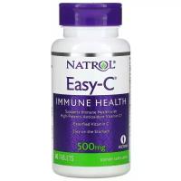 Natrol Витамин С, Easy-C, 500 mg, 60 таблеток