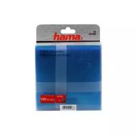 HAMA Конверты Hama для CD пластиковые разноцветные 100шт H-51068