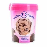 Мороженое BASKIN ROBBINS Сливки с печеньем 1000 мл