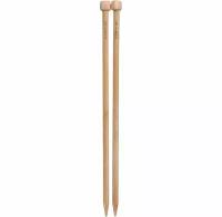 Бамбуковые спицы односторонние Clover (размер 13 (9 мм.) 33-35 см.)