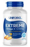 Капсулы UNIFORCE Extreme Omega-3 1200 mg / количество 120 шт