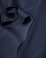Шелк "Армани" темно-синий цвет 1 метр