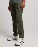 Брюки чинос; M; OFFICERS SLIM CHINO TROUSERS; Цвет LO3 Surplus Goods Olive; Размер 32/34