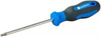 Отвертка Torx Т15х100 NORGAU Industrial из стали SVCM с двухкомпонентной рукояткой и магнитным жалом