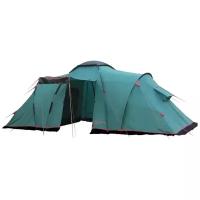 Палатка кемпинговая Tramp BREST 9 V2, зеленый