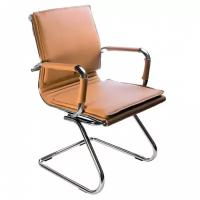 Кресло Бюрократ Ch-993-Low-V, обивка: эко.кожа, цвет: светло-коричневый