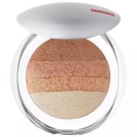 Pupa Luminys Румяна-пудра-иллюминатор Baked All Over Illuminating Blush-Powder, 05 gold stripes