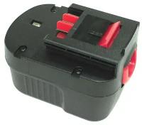 Аккумулятор для Black & Decker (p/n: A12, A12E, A12EX, A12-XJ, FS120B, FSB12, HPB12, 912B.H, A1712), 2.0Ah 12V