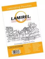 Пленка для ламинирования Fellowes Lamirel LA-7876701 83х113мм 125мкм 100шт