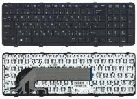 Клавиатура для ноутбука HP ProBook 450 G2 черная с рамкой