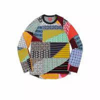 Supreme Patchwork Jacquard L/S Top Multicolor (M)