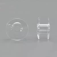 Шпулька пластиковая прозрачная для швейных машин 'Зингер' 2о 0350-0001 К, 10 шт