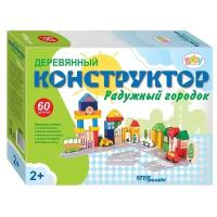 Развивающая игра "Радужный городок" (Деревянный конструктор), Baby Step / Step Puzzle