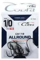 Крючки Cobra ALLROUND CA118-1/0, 10 шт. ТероПром 4360096