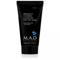 M. A. D. Charcoal Black Peel Off Mask — Отшелушивающая маска-пленка PEEL OFF с углем 60 гр M. A. D Skincare (США)