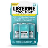 Освежающие полоски Listerine Cool Mint Pocketpaks Breath Strips