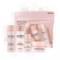 Набор интенсивных увлажняющих миниатюр с коллагеном ETUDE Moistfull Intense Skin Care Kit Collagen 4 kit