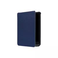 Чехол-обложка MyPads для PocketBook 627 / PocketBook 616 / PocketBook 632 с функцией включения-выключения и возможностью быстрого снятия синий