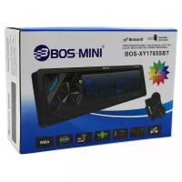 Автомагнитола Цифровой медиа ресивер BOS-MINI BOS-XY1785SBT MP3 BLUETOOTH SD USB AUX Пульт ДУ на руль