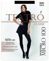 Колготки TEATRO Micro, 100 den, размер 3/M/3-M, черный