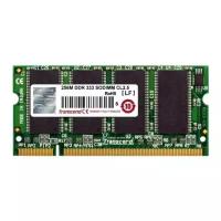 Transcend Оперативная память для ноутбука 256 Мб (1x4Gb) PC-2700 333MHz DDR SO-DIMM CL2.5 Transcend TS32MSD64V3F5