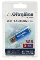 USB Flash Drive 8Gb - OltraMax 30 Blue OM008GB30-Bl