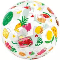 Надувной мяч Intex 59040NP Lively Print Ball (51см, 3+) фрукты