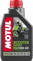 Моторное масло MOTUL SCOOTER EXPERT 4T MA SAE 10W-40, 1 л