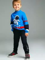 Свитер для мальчика PlayToday, размер 116, темно-синий