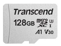 Карта памяти 128Gb - Transcend MicroSDXC Class10 UHS-I U3 A1 TS128GUSD300S-A (Оригинальная!)