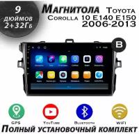 Магнитола TS7 Toyota Corolla 10 E140 E150 2006-2013 2/32Gb