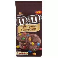 Печенье M&Ms Double Chokolate Cookies / М&Мс Дабл Чоколейт кукис 180 г. (Великобритания)