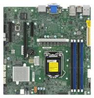 Серверная материнская плата Supermicro MBD-X12SCZ-F-B (2xLGA1200, mATX) oem