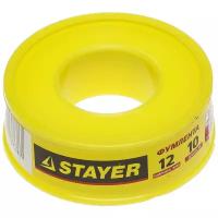 STAYER 0,075 мм х 12 мм х10 м, 0,40 г/см3, Фумлента (12360-12-040)