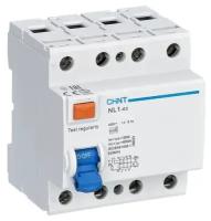 CHINT УЗО NL1-63 4P 40A 300mA 6kA тип AC (DB) (R)