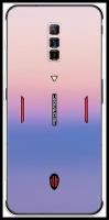 Силиконовый чехол "Солнечный градиент" на ZTE Nubia Red Magic 6 / ЗТЕ Нубиа Ред Мэджик 6