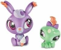 Littlest Pet Shop Кролик Pancakes Watkins и черепашонок из серии 'Стильные питомцы' (Pet Pawsabilities), HASBRO