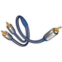 INAKUSTIK Сабвуферный Кабель Inakustik Premium Cable Y-sub Rca 2rca 2 M 0040802