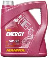 MANNOL Масло Mannol 5W30 Energy Api Sn/Ch-4 Acea A3/B4 4Л Син Mn7511-4