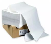 Перфорированная бумага Promega 210мм 1-сл, шаг12, бел.100%, НП, 1500л/уп