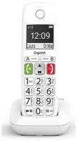 Радиотелефон Gigaset E290 SYS RUS белый АОН