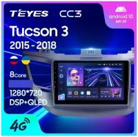 Магнитола TEYES HYUNDAI TUCSON CC3 6/128ГБ