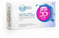 Контактные линзы Maxima 55 UV 1 месяц R. 8.6 SPH -0.75