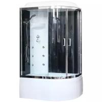 Душевая кабина Royal Bath RB 8120BK3 L высокий поддон 120см*80см