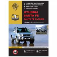 Hyundai Santa Fe / Santa Fe Classic (Хундай Санта Фе / Хундай Санта Фе Классик). Руководство по ремонту, инструкция по эксплуатации. Модели с 2000 года выпуска (+обновления 2004 г.), оборудованные бензиновыми и дизельными двигателями