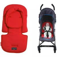 Комплект для автокресла Valco Baby Allsorts Head Hugger & Seat Pad cherry