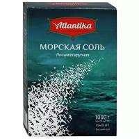 Atlantika пищеваяморская соль крупный помол